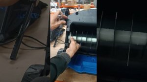 Замена рабочего вала на электрическом скарификаторе H