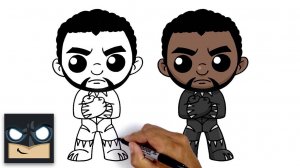 Как нарисовать ЧЕРНУЮ ПАНТЕРУ (БЕЗ ЛИШНИХ СЛОВ)