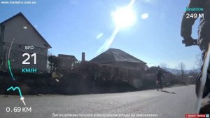 1500W тест в гору высотой 37м мощный электровелосипед MTB E-