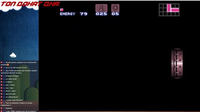 Super Metroid!Опасный космос!