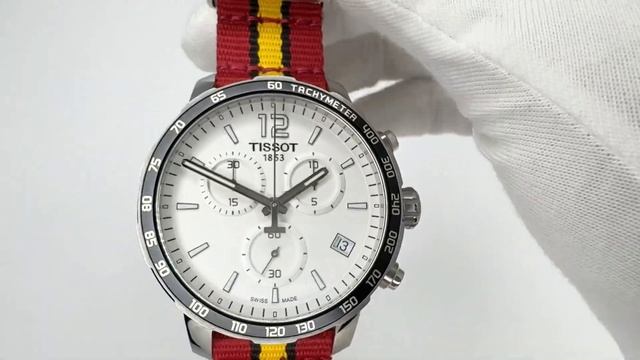 Обзор часов Tissot Quickster Chronograph Nba Miami Heat T095.417.17.037.08