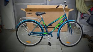 Распаковка и сборка велосипеда  STELS Legenda 300   (Navigator 300 L).