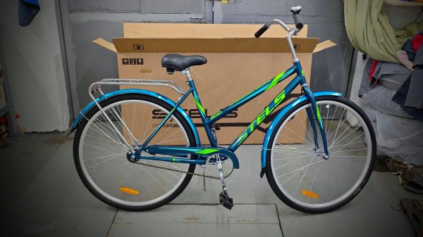 Распаковка и сборка велосипеда  STELS Legenda 300   (Navigator 300 L).