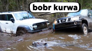 БОБЁР ПРОТИВ! БИТВА ЛЕГЕНД И НОВИЧКОВ! Оффроуд по-Русски, TANK 300,  Nissan Patrol, ГАЗ 66, УАЗ.