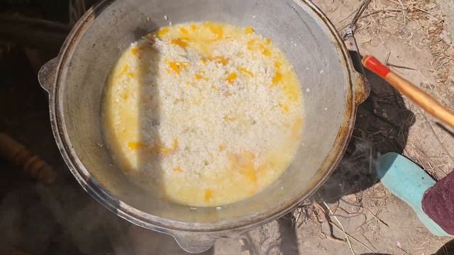 Xorazmcha Qozon Plov/ Хорезмский плов на казане