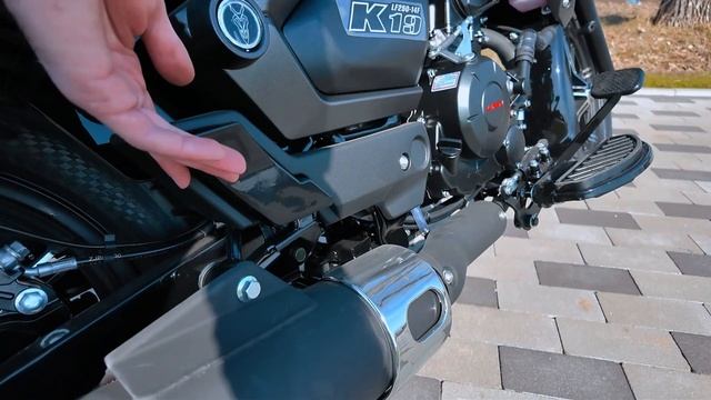 Мотоцикл Lifan K19 інжектор ремінний