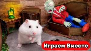 Играем вместе с Умных Хомяк в ПОДЗЕМЕЛЬЯ с СОКРОВИЩАМИ 🐹 Видео для детей