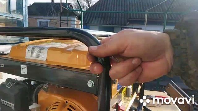 Цифровий амперметр на бензогенератор