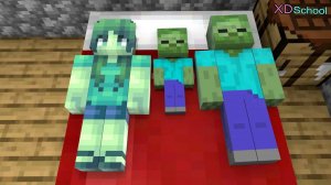 Семья маленьких зомби и собака (часть 5)— Мультик с Персонажами Майнкрафт