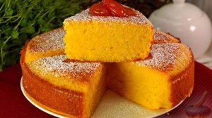 Простейшая выпечка с кукурузным настроением. КУКУРУЗНЫЙ ПИРОГ
