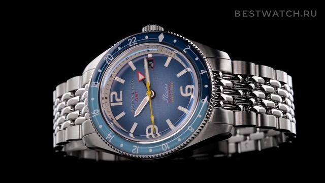 Spinnaker FLEUSS GMT - купить на Bestwatch.ru смотреть онлайн