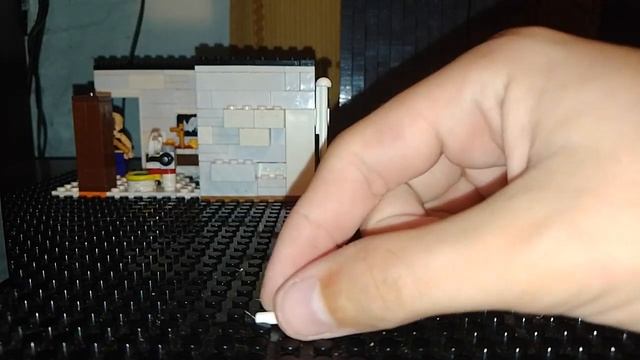 Инструкция как собрать фонарный столб из LEGO