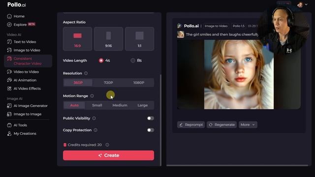 Pollo AI — обзор сервиса для создания видео на основе ИИ