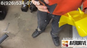 Детский питбайк 50 кубов на бензине - распаковка, сборк?