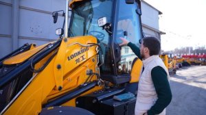 Обзор на Экскаватор-Погрузчик Lonking 83C 3в1