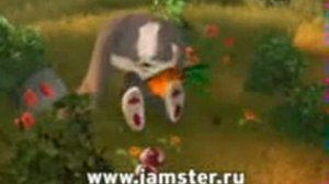Зайка поёт про морковь.3gp
