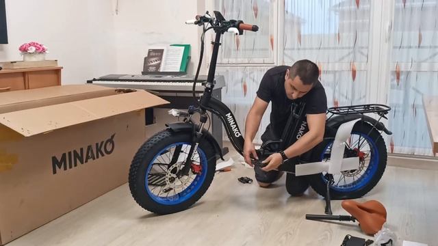 Электровелосипед Minako F11 смотреть онлайн