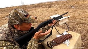 Ружье АТА НЕО 12. Стреляю пулями со ствола 610мм.