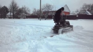 САМОДЕЛЬНЫЙ МИНИ ТРАКТОР  MINI DOZER