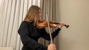 Р.Крейцер, этюд №6 для скрипки/R.Kreutzer etude №6 for Violin 🎻