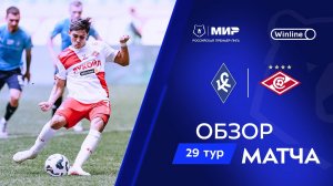 Обзор матча «Крылья Советов» – «Спартак» | Мир РПЛ 2024/25