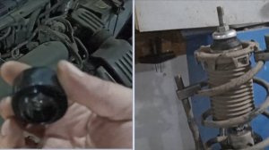 Как поставить проставки на передние стойки