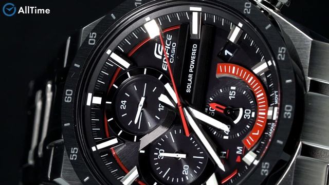 Обзор часов Casio Edifice EQS-920DB-1A с хронографом. Японские нар