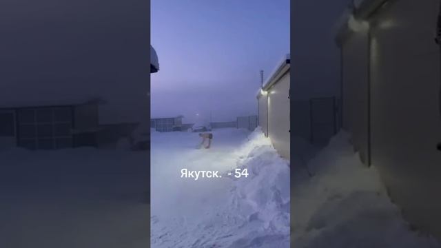 ЯКУТСК -54°закаливание смотреть онлайн