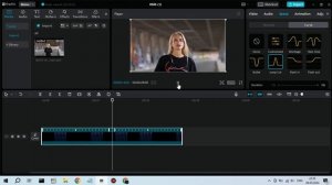 Как изменить скорость видео в CapCut с помощью кривых