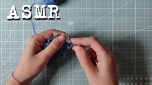 [ASMR] Вязание крючком. Круг
