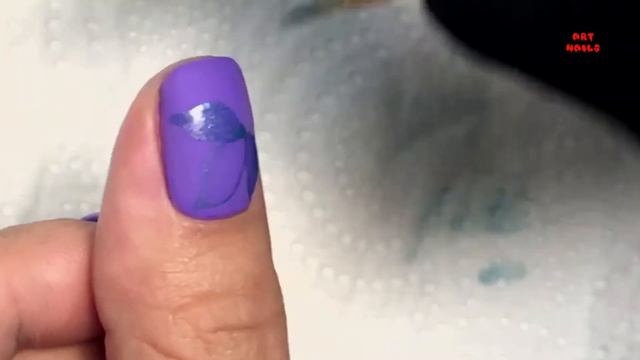 WATERCOLOR NAIL DESIGN / АКВАРЕЛЬ НА НОГТЯХ смотреть онлайн