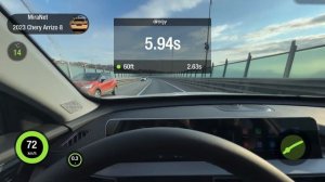 Разгон Chery Tiggo 4 2024. 1.5t 147 л.с., с пассажиром #chery #tiggo4