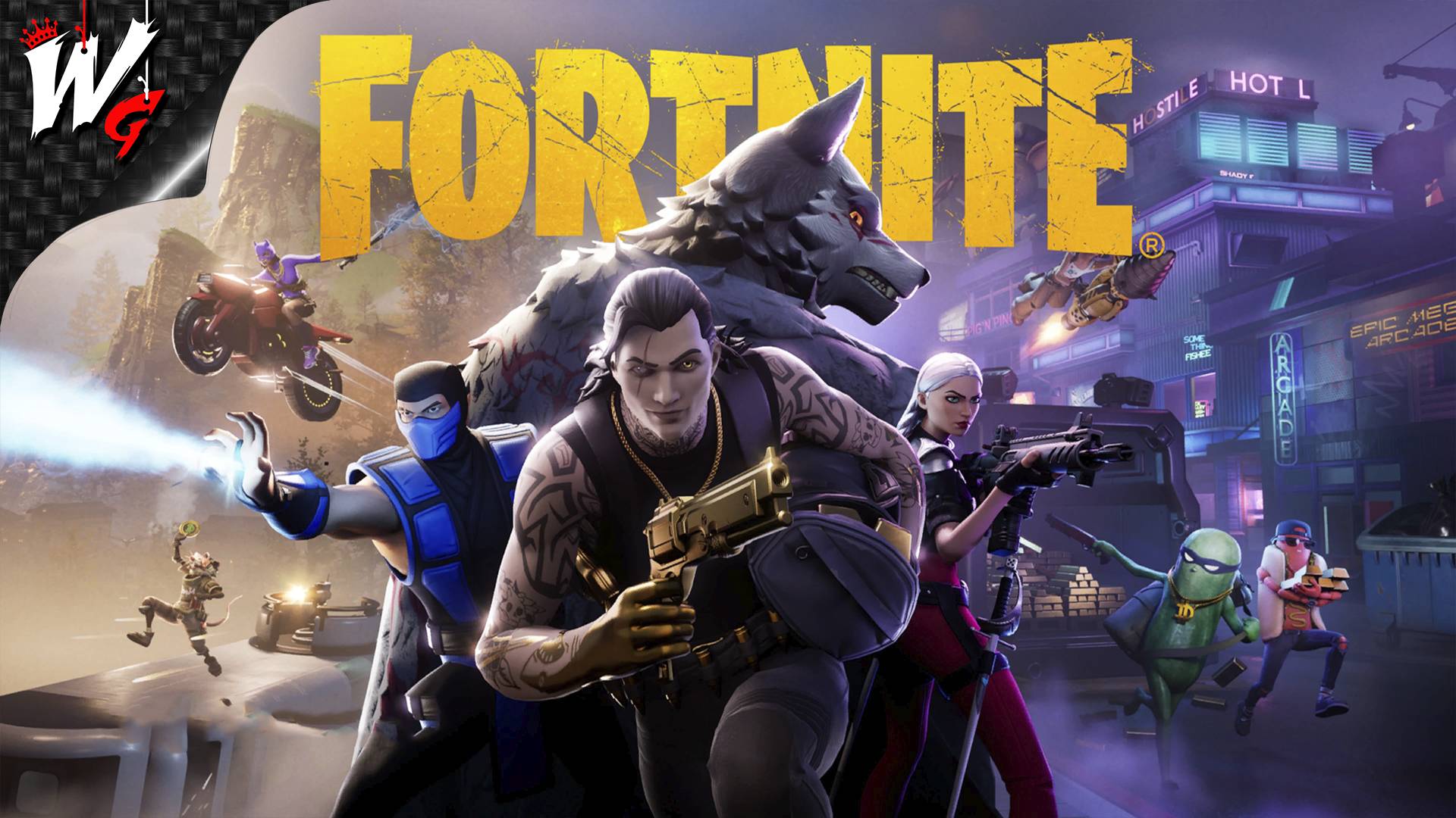 КОРОЛЕВСКАЯ ПОБЕДА С ДРУЗЬЯМИ ▷ Fortnite [PS4] - №56