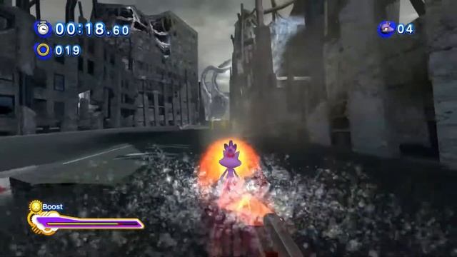 Прохождение Sonic Generations (Blaze Mode)№2