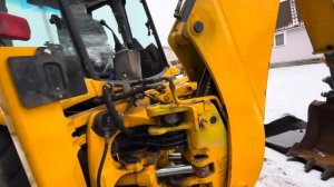ЗАМЕНА ТРОСИКА ЗАПИРАНИЯ СТРЕЛЫ JCB 3CX