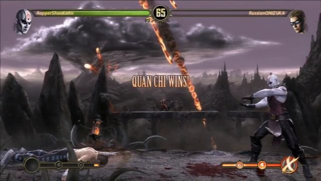 Онлайн - мясо! - MORTAL KOMBAT (PS3) летсплей с друганом # 3