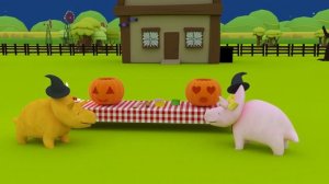 Учим цвета и цифры -  Разноцветный ксилофон  - Динозаврик Дино и дети