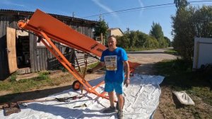 Транспортёр, конвеер для дров. Для дровокола Друг-2