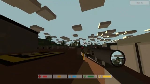 CO-OP в Unturned I Отстреливаемся на харде.