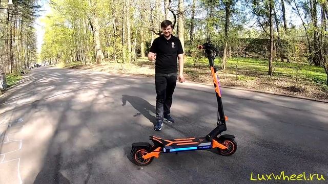 Электросамокат Kugoo F3 Pro Max - обзор, тест-драйв, замер мак?