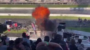 Взорвался двигатель при замере мощности🍔