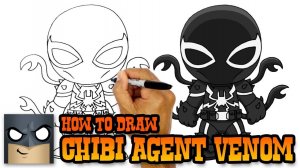 Как нарисовать АГЕНТА ВЕНОМА (БЕЗ ЛИШНИХ СЛОВ)