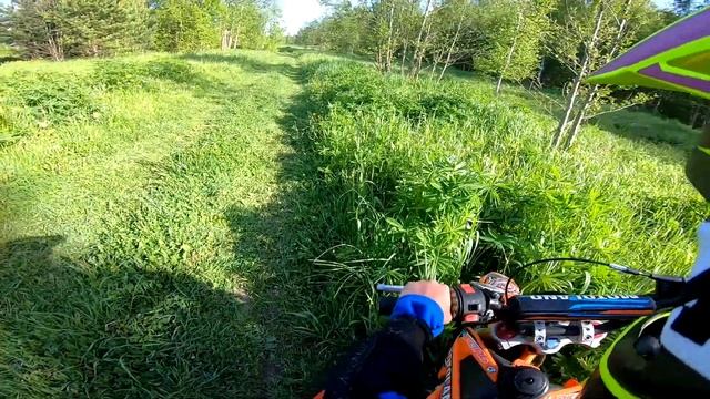 в 7 лет на детском питбайке 6й выезд ч2 MotoLand CRF 10 (70cc AT) ур?