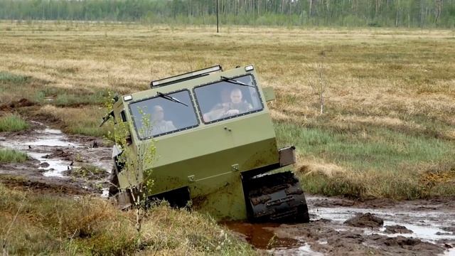 Обзор снегоболотохода ГИДРОТРАК смотреть онлайн