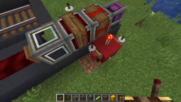 лучший кран в маинкрафте с модом create / best crane in minecraft with m