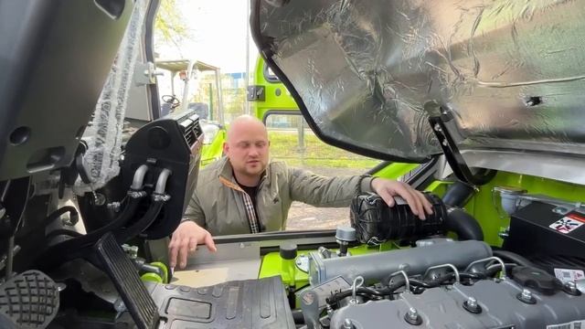 ZOOMLION FD18Z - обзор вилочного автопогрузчика.#спецтехника