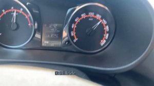 Лучший разгон до 170км/ч Lada Granta FL Liftback 1.6 106сил сток бензи