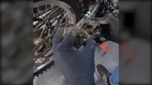 Замена колодок на питбайке и эндуро