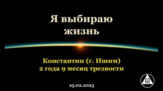 Я выбираю жизнь. Константин (г. Ишим) смотреть онлайн