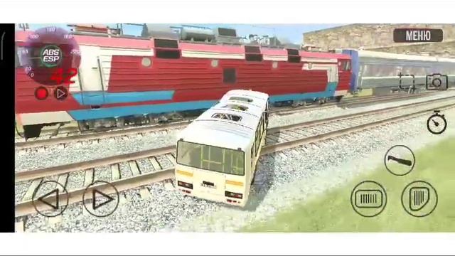 Краш тест автобуса ПАЗ 32054